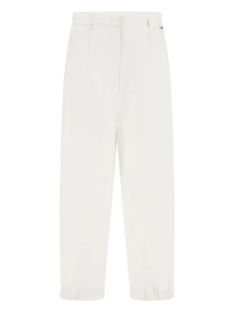 Herno elasticated-cuffs trousers