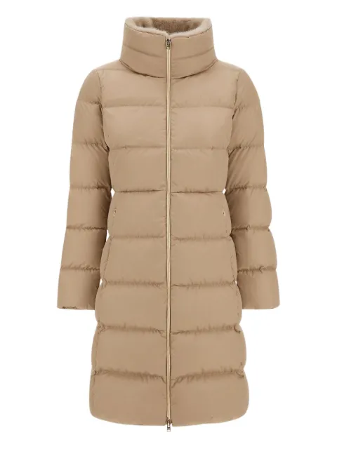 Herno quilted high-neck coat