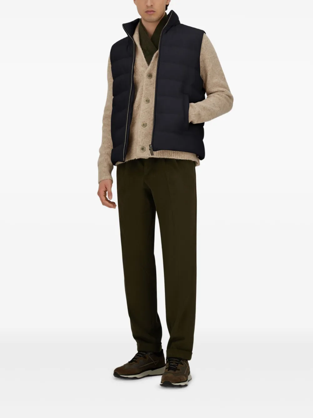 Herno Gewatteerde bodywarmer Blauw