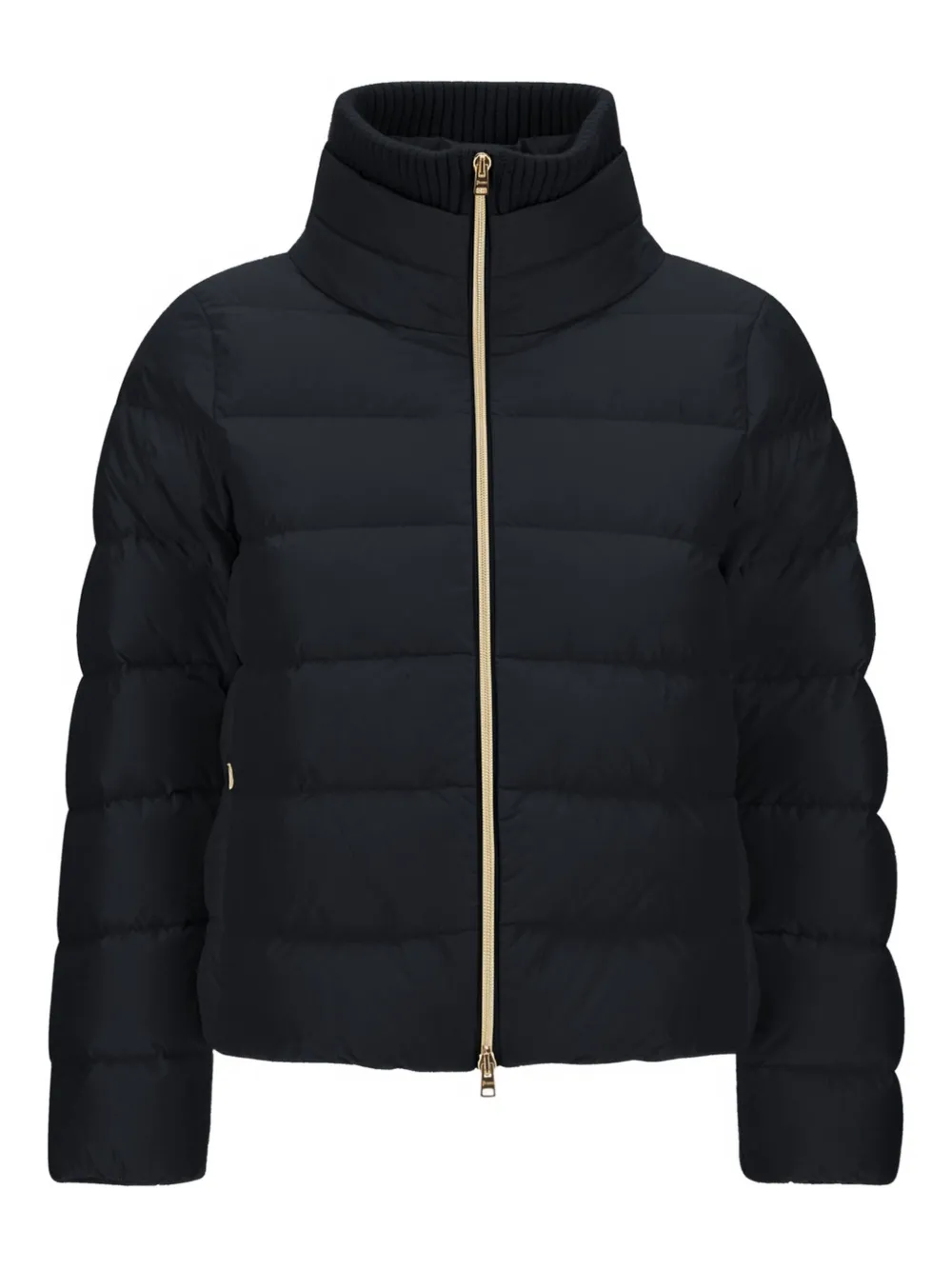 Herno quilted high-neck jacket | Black | Image 1