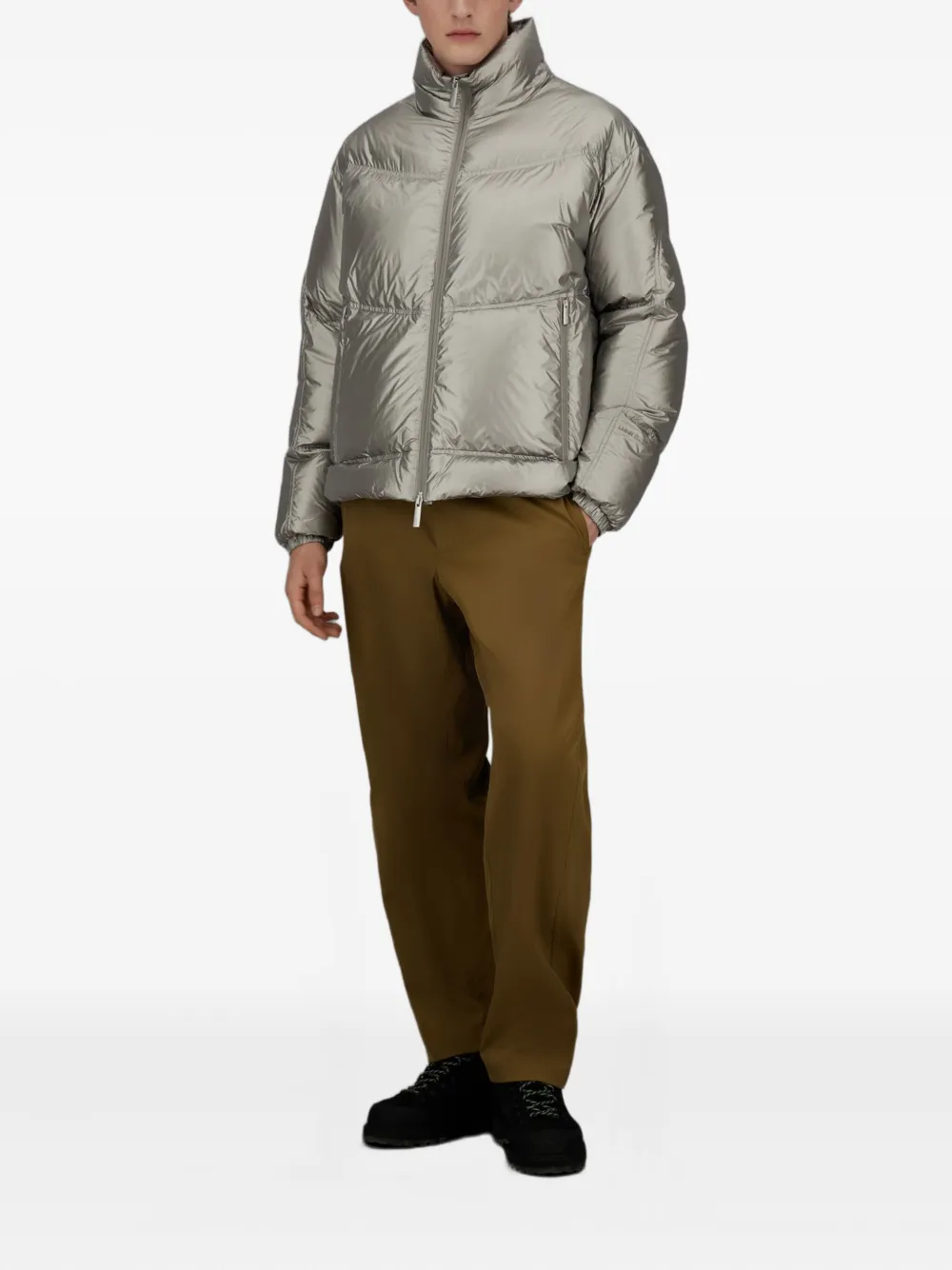 Herno Gewatteerd jack Grijs