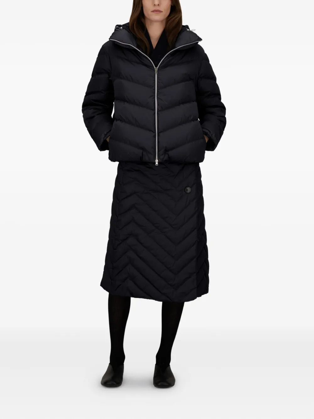 Herno chamarra capitonada con capucha | Chamarras capitonadas | Image 2