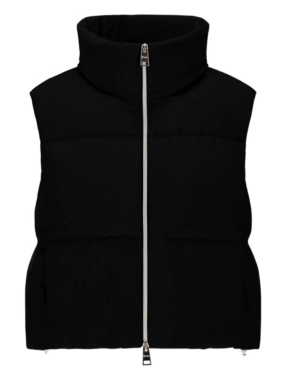 Herno Gilet trapuntato a collo alto - Nero
