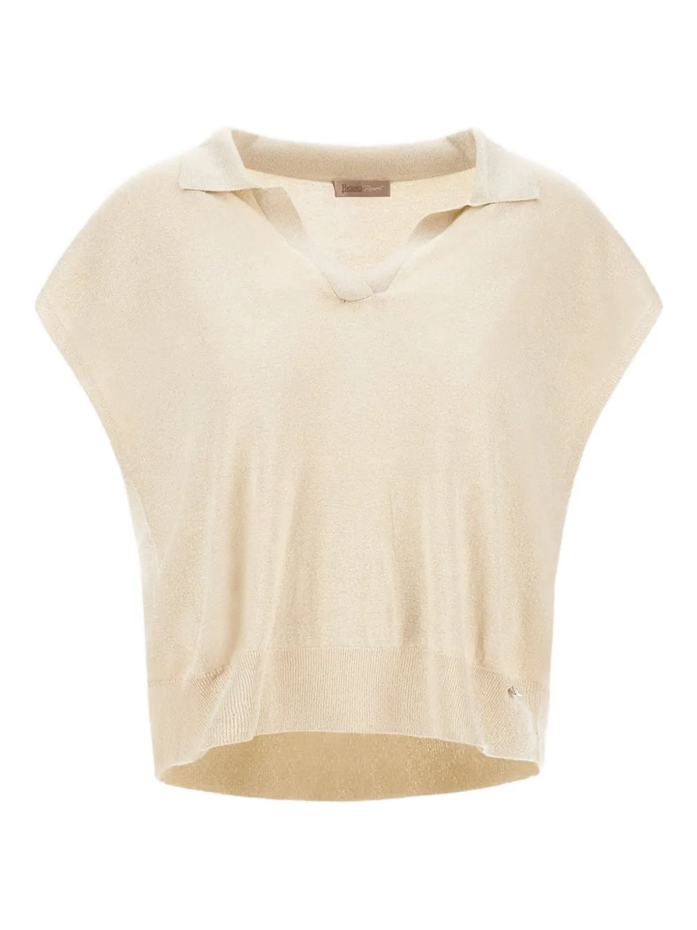 Herno Polo con logo - Toni neutri