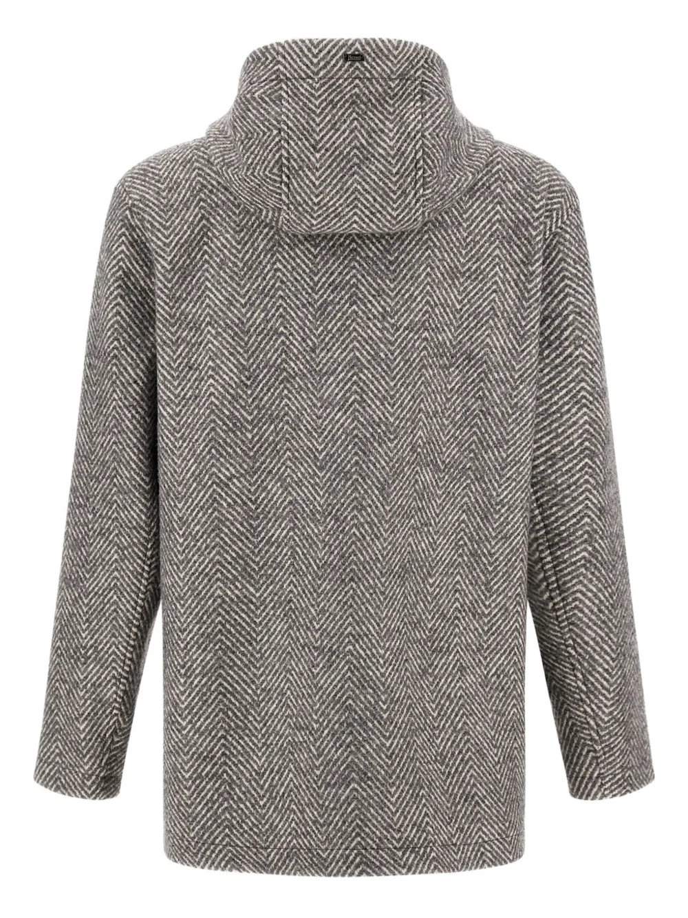 Herno herringbone hooded jacket | Hooded Jackets | Image 2