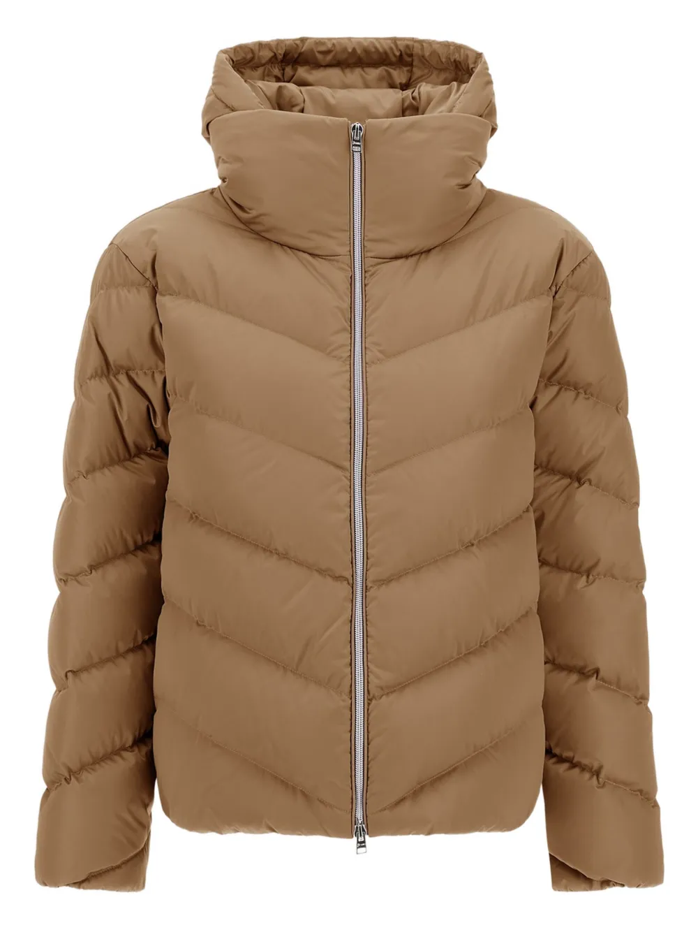 Herno Giacca trapuntata con cappuccio - Marrone