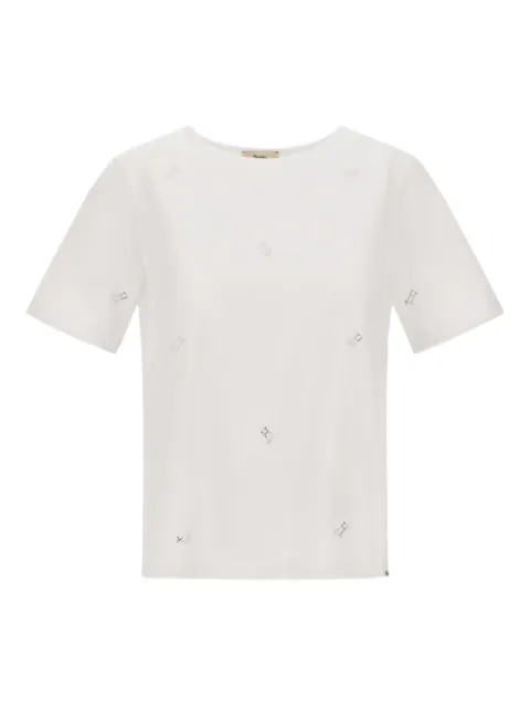 Herno embellished short-sleeve T-shirt