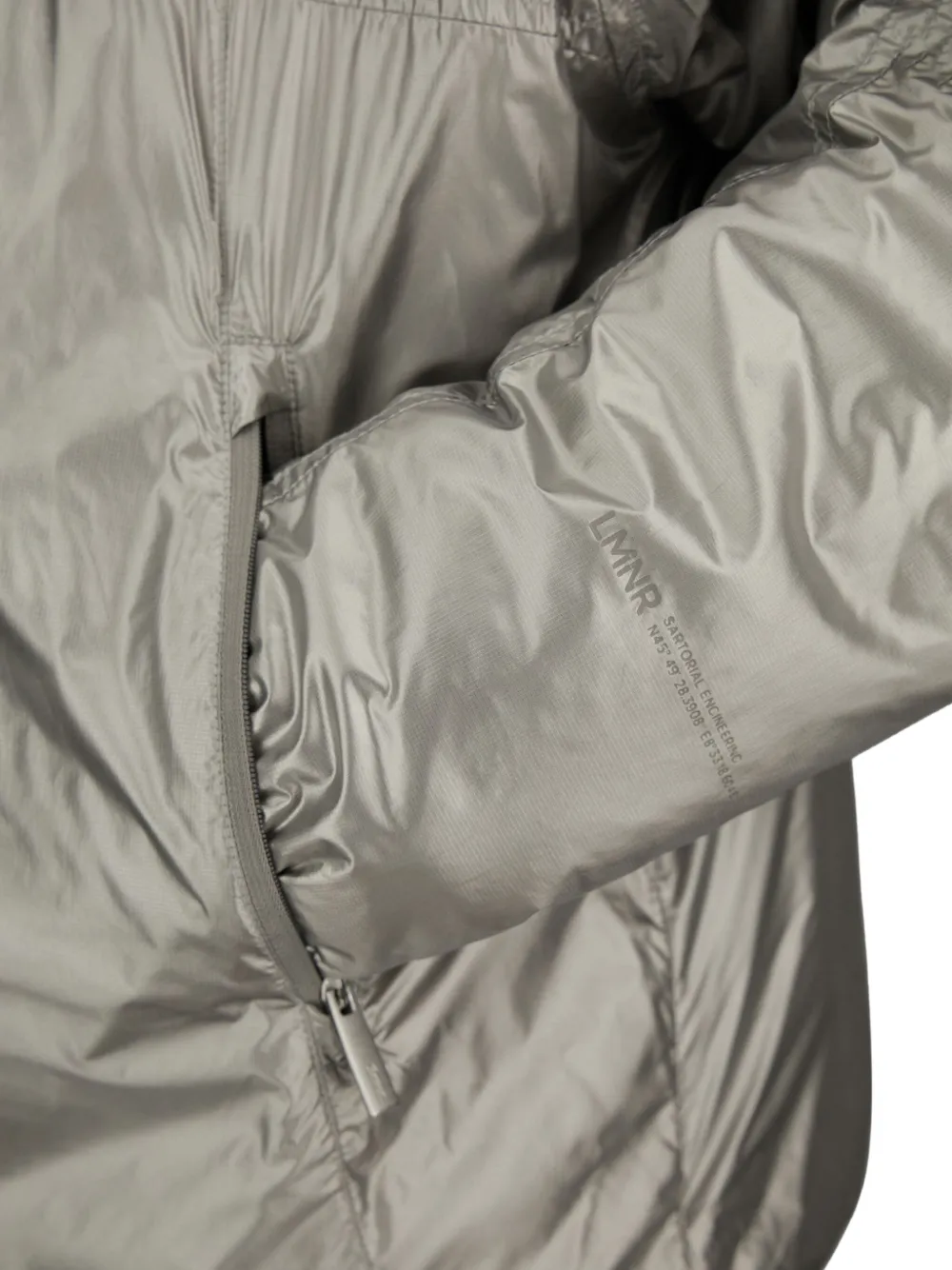 Herno Jack met capuchon Zilver