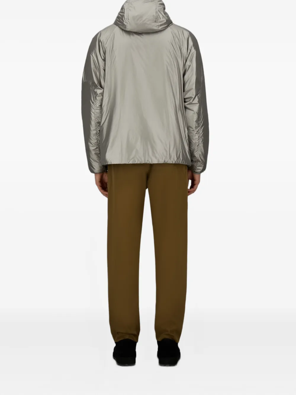 Herno Jack met capuchon Zilver