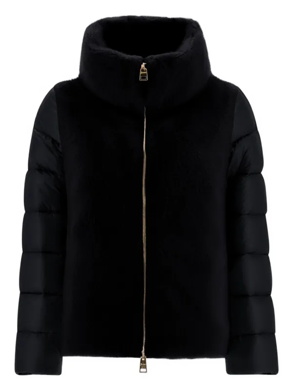 Herno パデッドジャケット | ブラック | FARFETCH JP