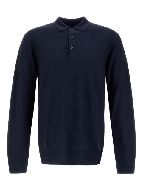 Herno wool polo shirt