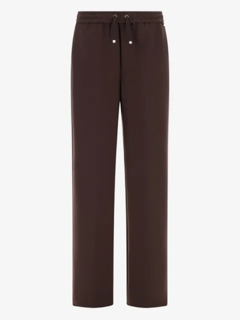 Herno drawstring-waistband trousers