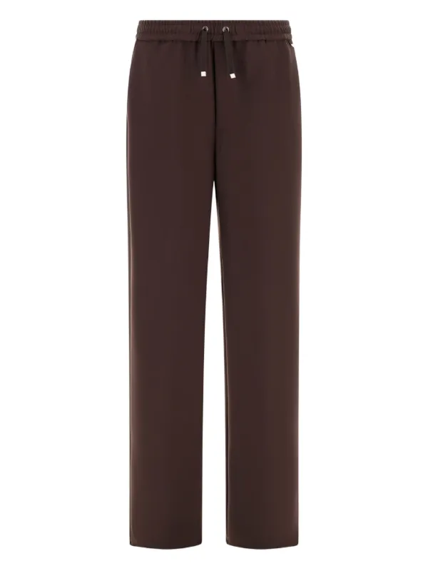 Herno Drawstring-waistband Trousers in Brown