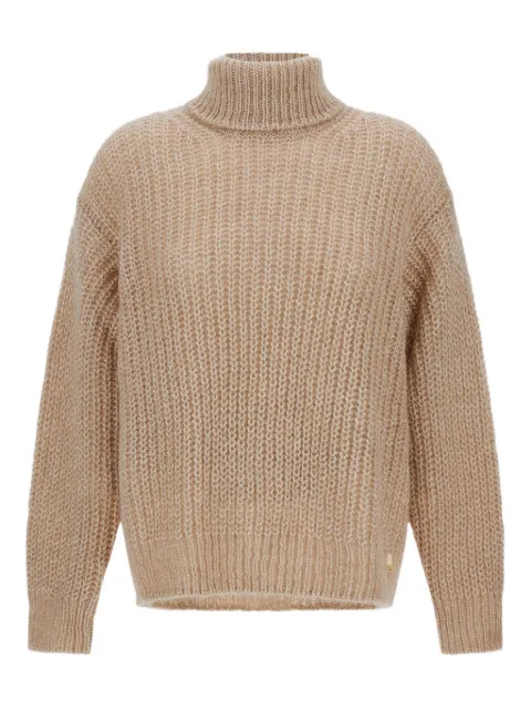Herno turtleneck ribbed sweater