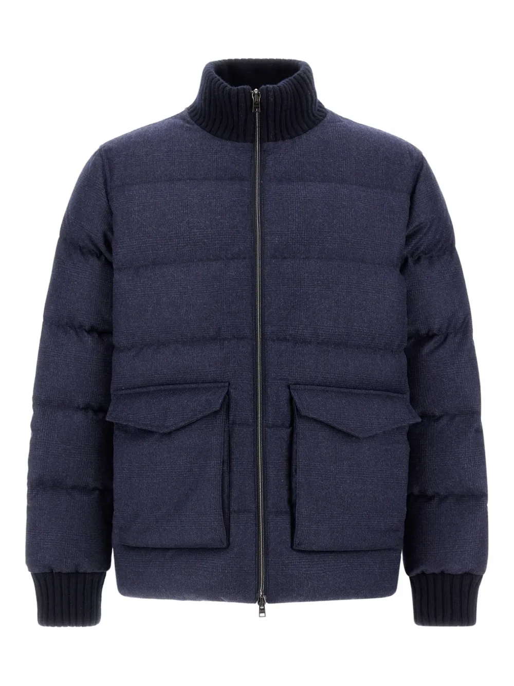 Herno quilted wool jacket | Blue | Image 1