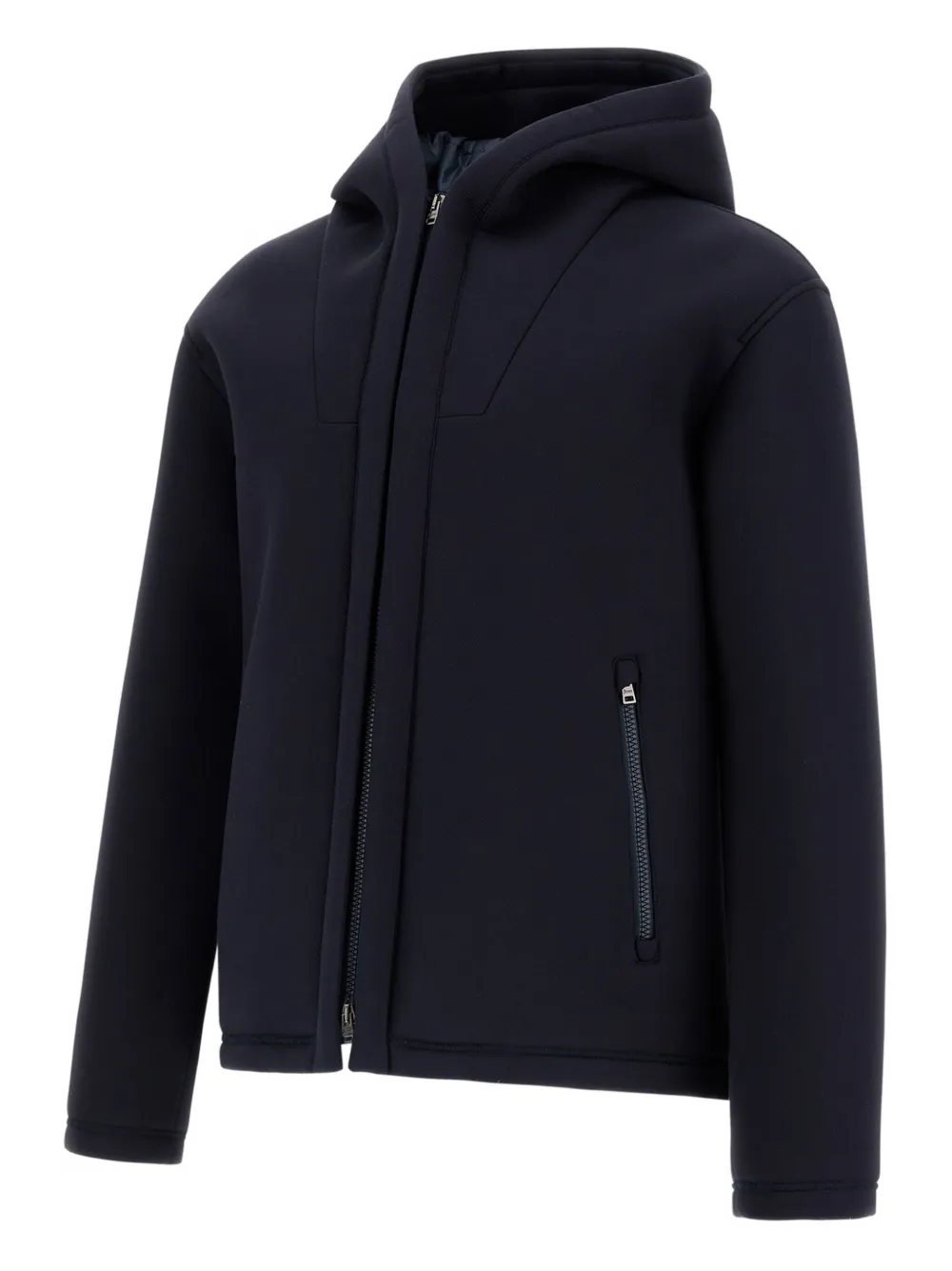 Herno Jack met capuchon Blauw