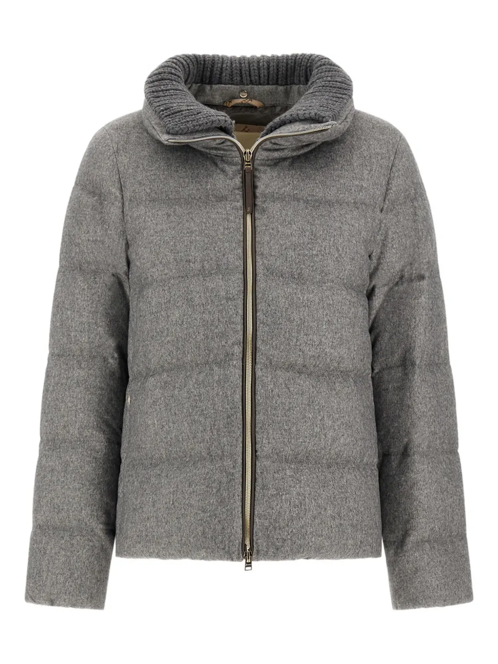 Herno Giacca trapuntata con colletto - Grigio