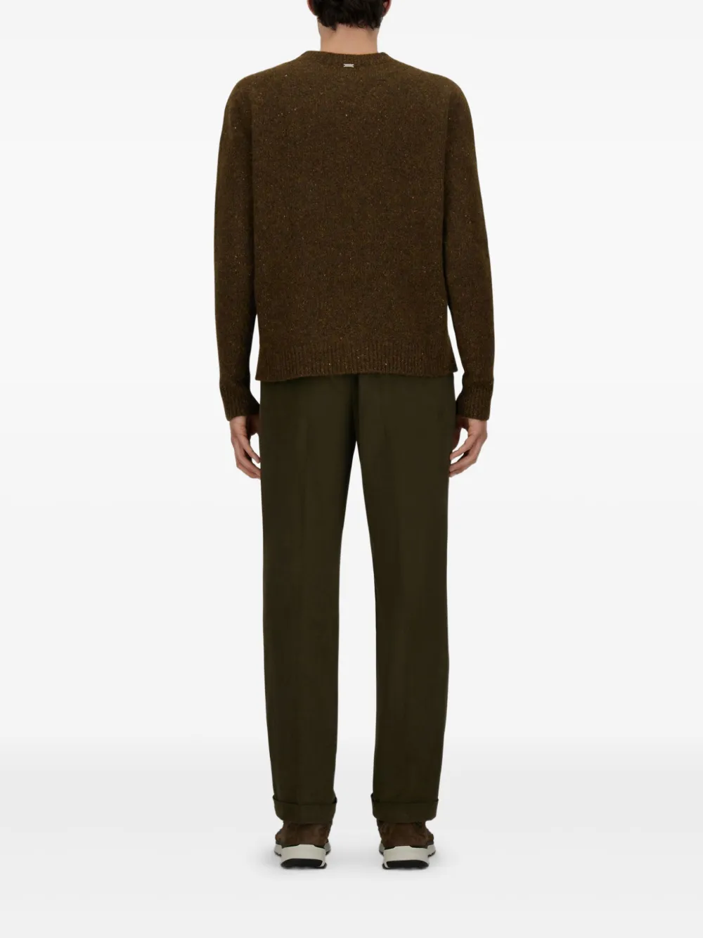  Herno Speckled Sweater - Brown 