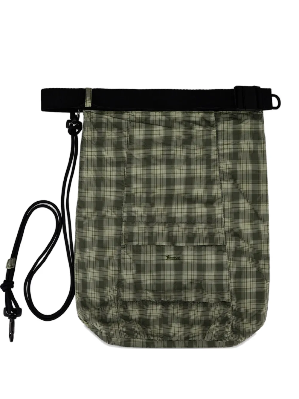 Herno 플레이드 토트 백