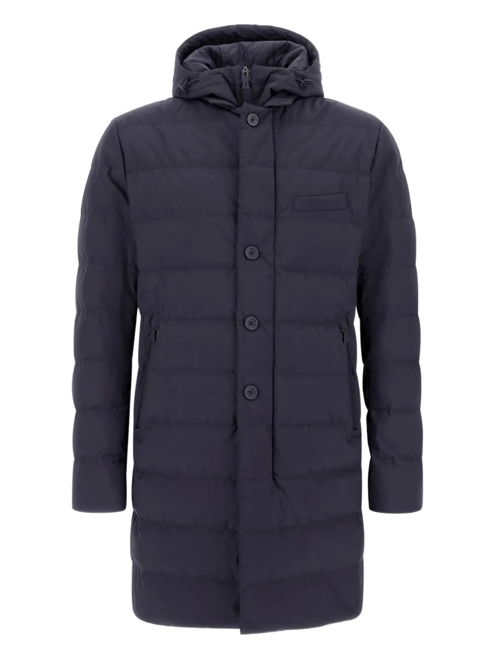 Herno buttoned padded coat | Blue | Image 1