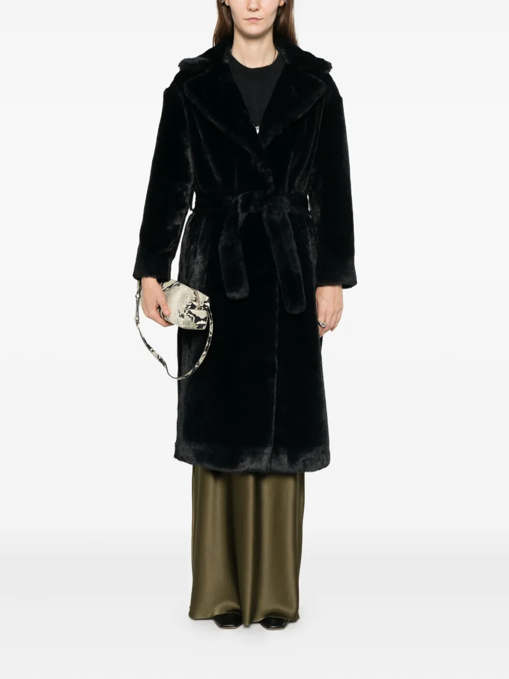 Herno single-breasted belted coat | Single Breasted Coats | Image 2