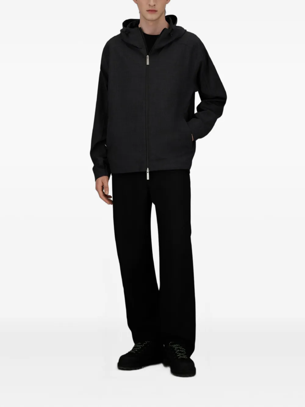 Herno hooded zip-front jacket | Hooded Jackets | Image 2
