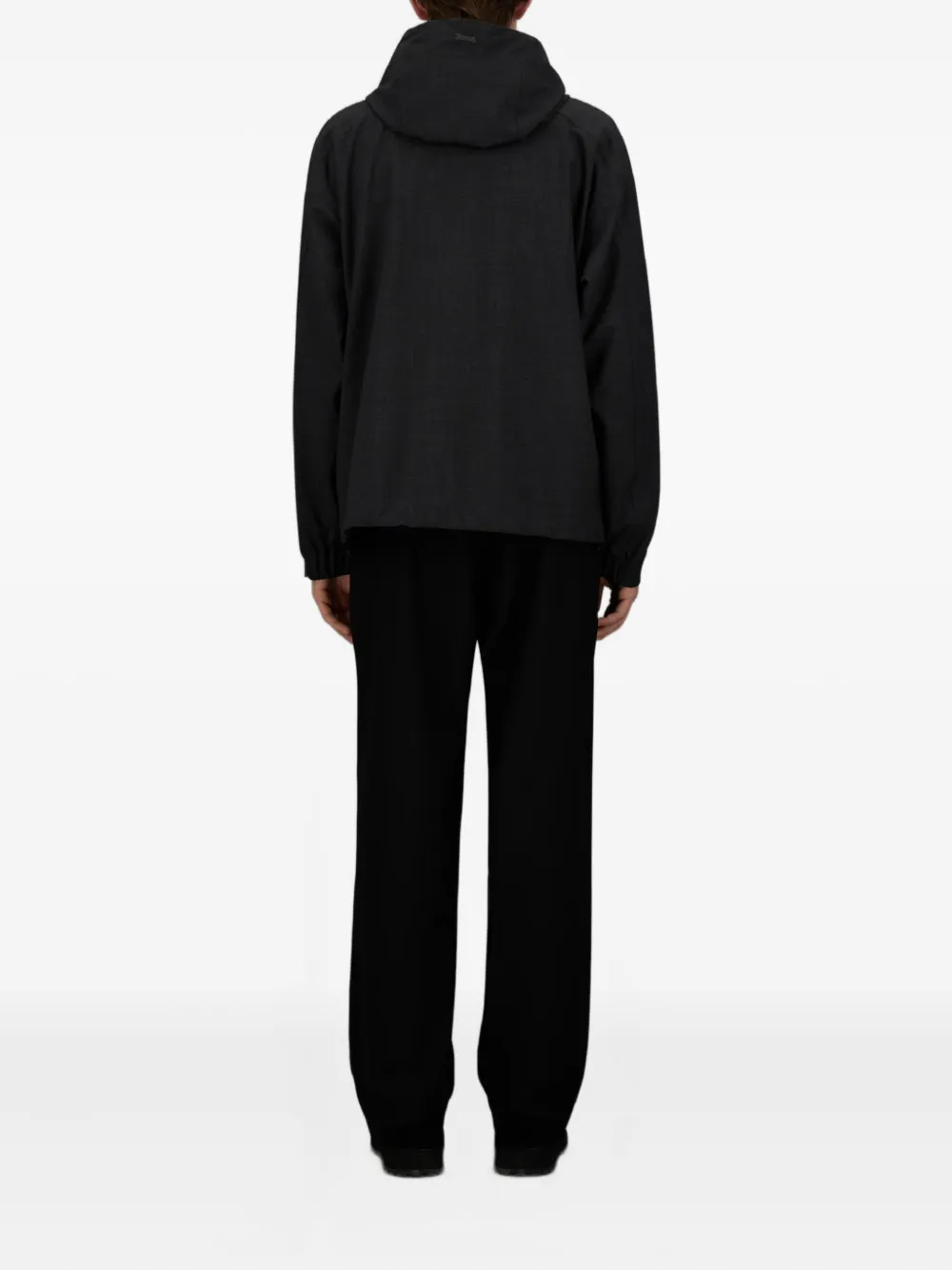 Herno Jack met capuchon Zwart