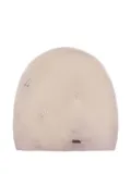 Herno logo beanie - White