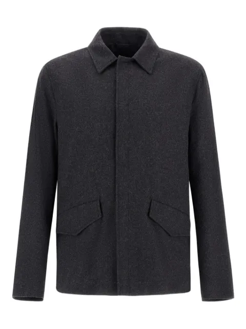 Herno chamarra con bolsillos y solapa