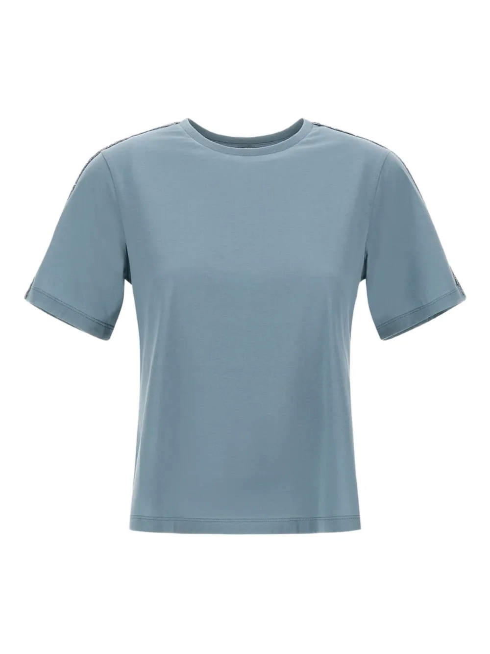 Herno T-shirt con dettaglio spalla - Blu