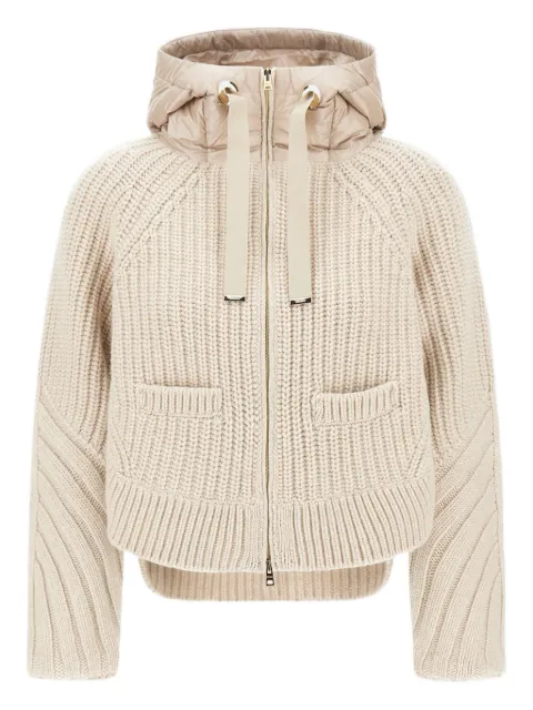 Herno hooded cardigan