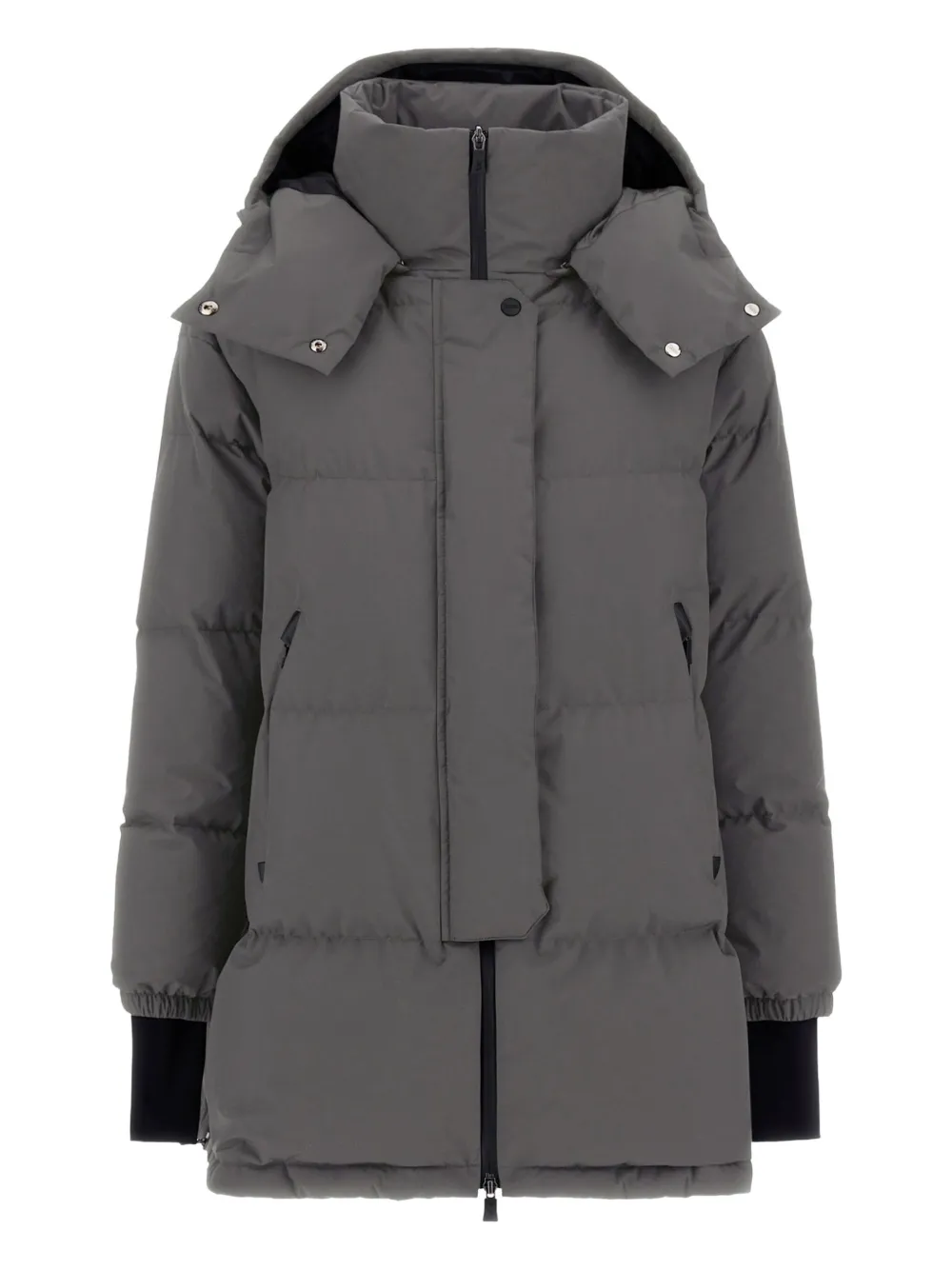Herno Giacca trapuntata con cappuccio - Grigio