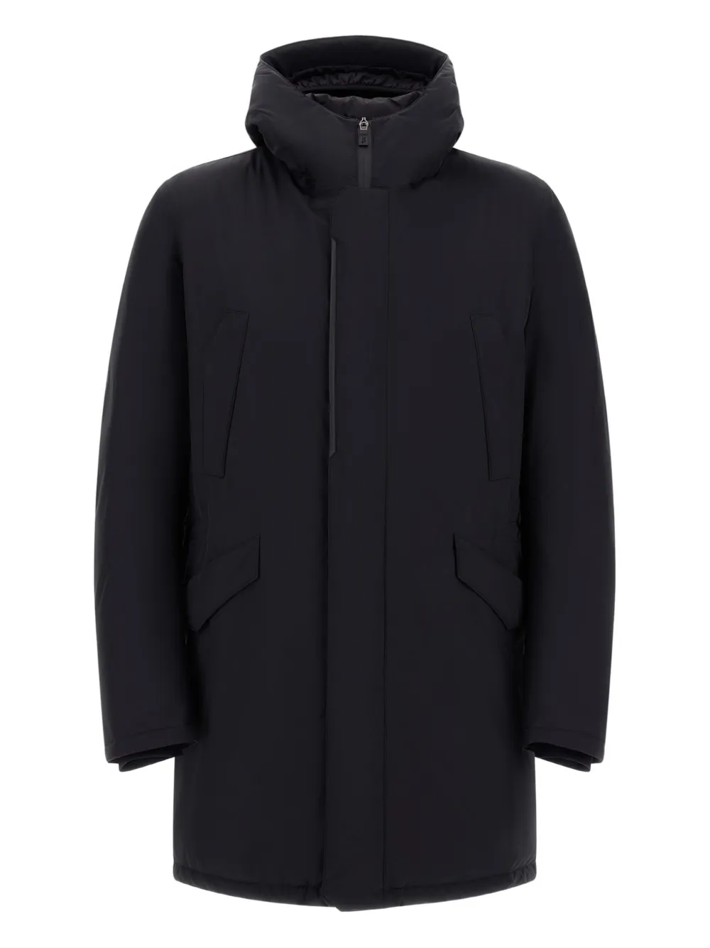 Herno parka con capucha | negro | Image 1