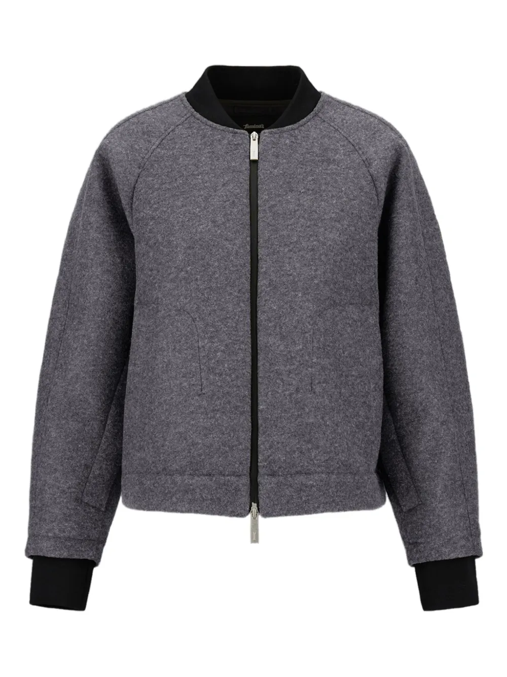Herno Bomber con maniche raglan - Grigio