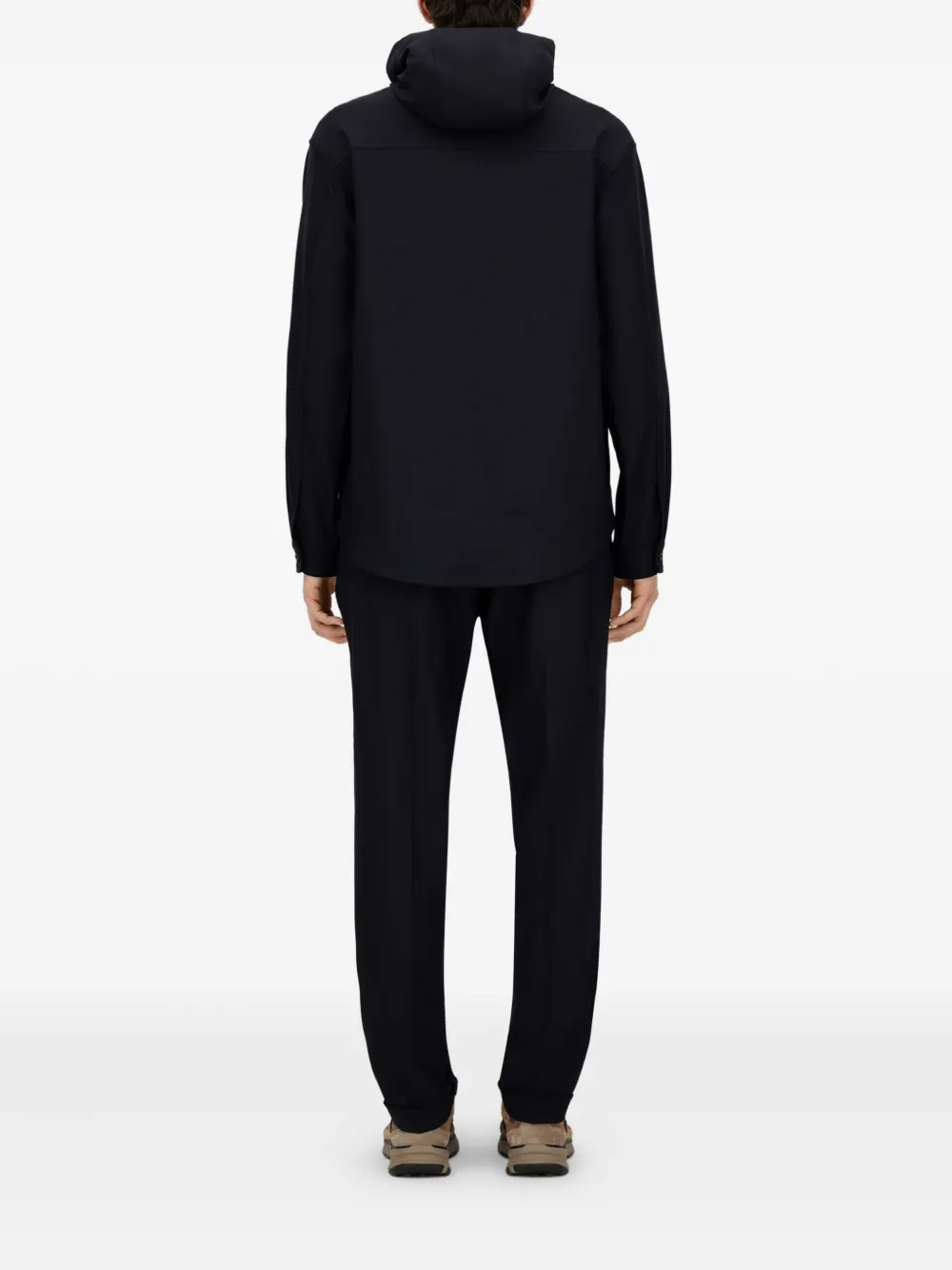 Herno Jack met capuchon Blauw