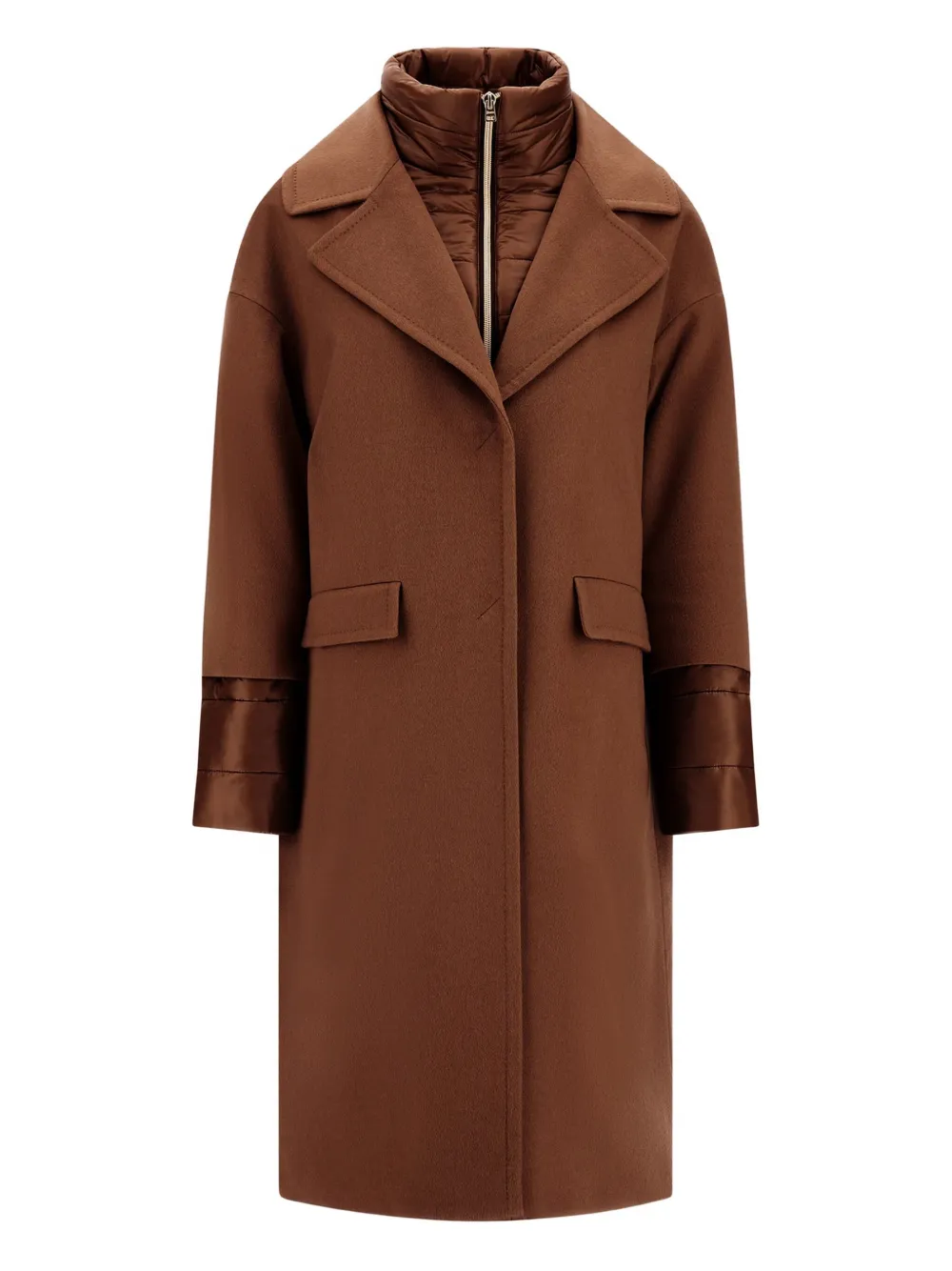 Herno Cappotto monopetto - Marrone