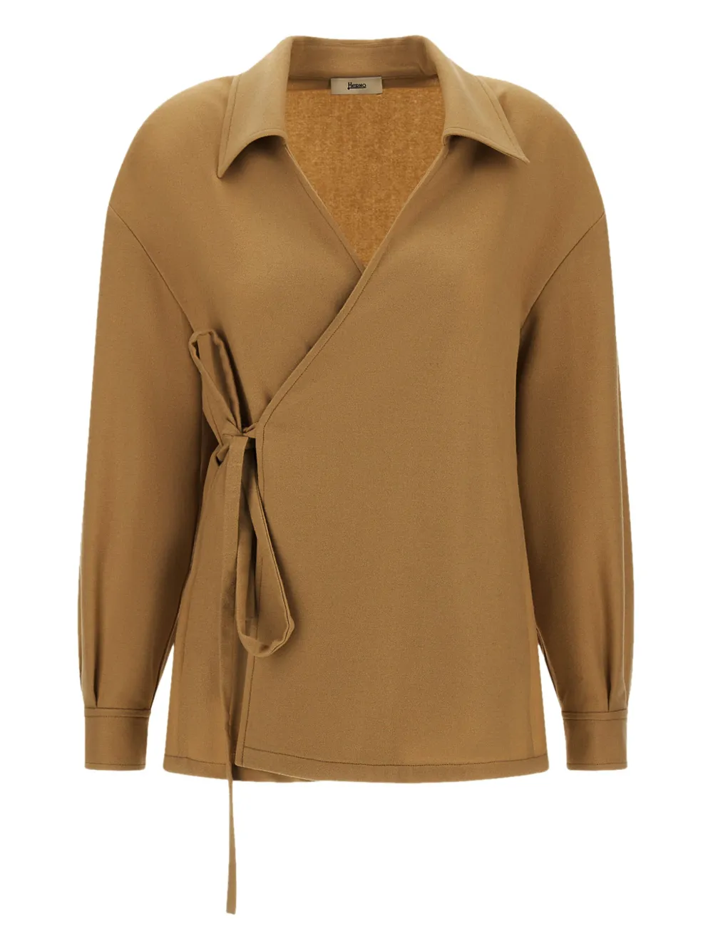 Herno Top a portafoglio - Toni neutri