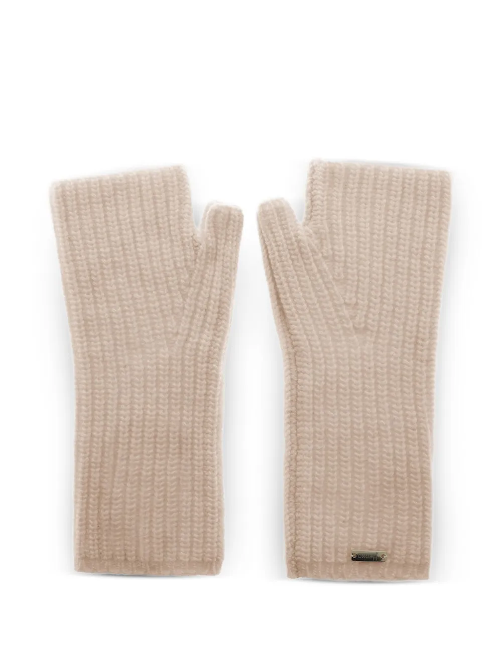 Herno Guanti mezze dita in cashmere - Toni neutri