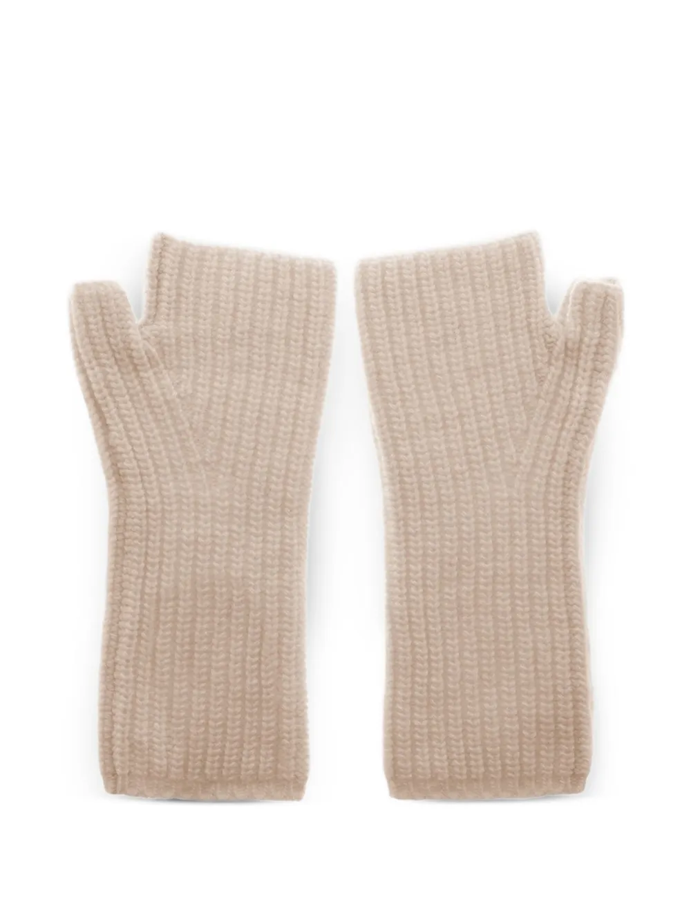 Herno Vingerloze handschoenen Beige