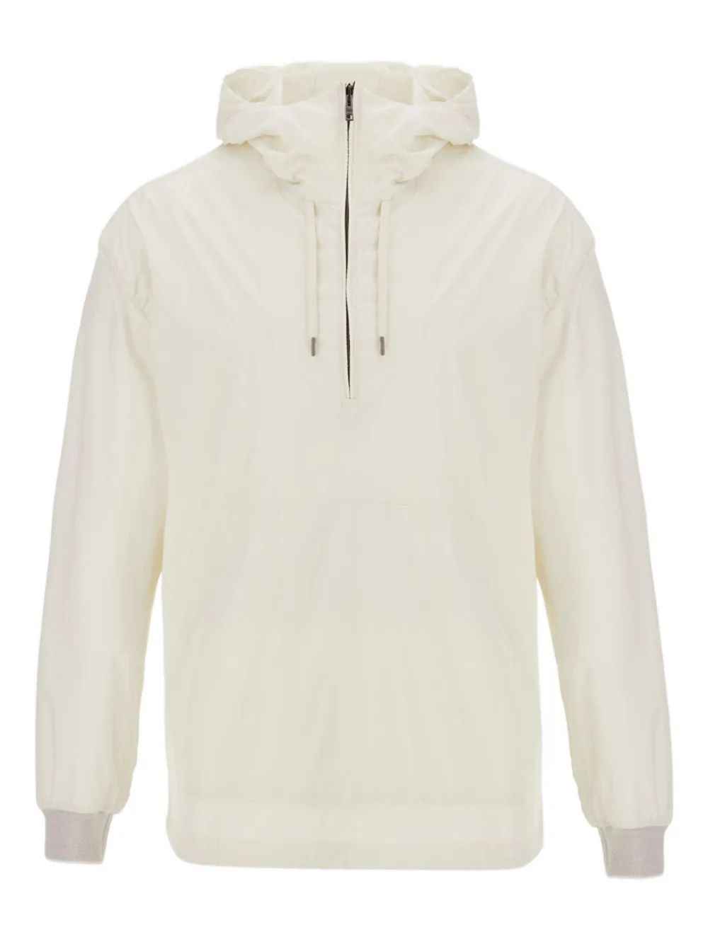 Herno Giacca con mezza zip - Bianco