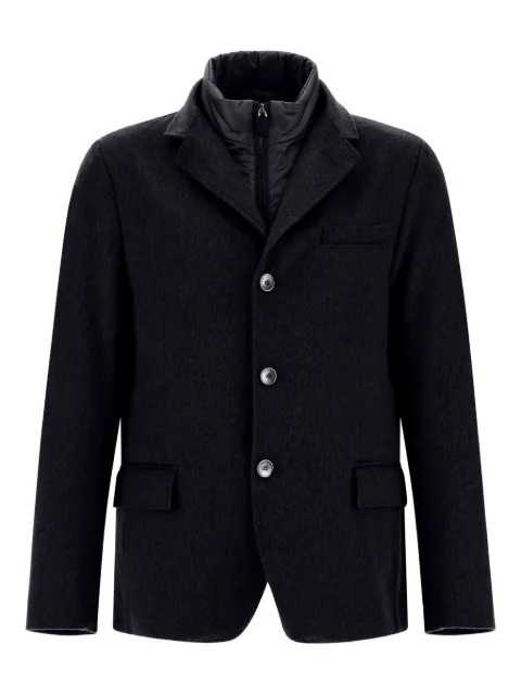 Herno chamarra con cuello removible
