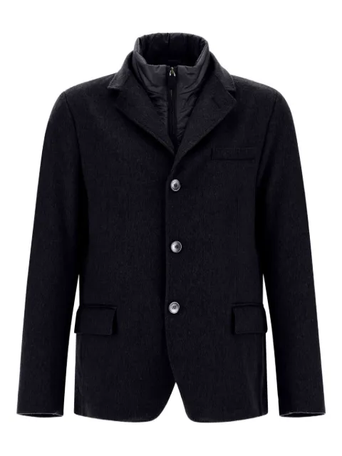 Herno detachable-collar jacket
