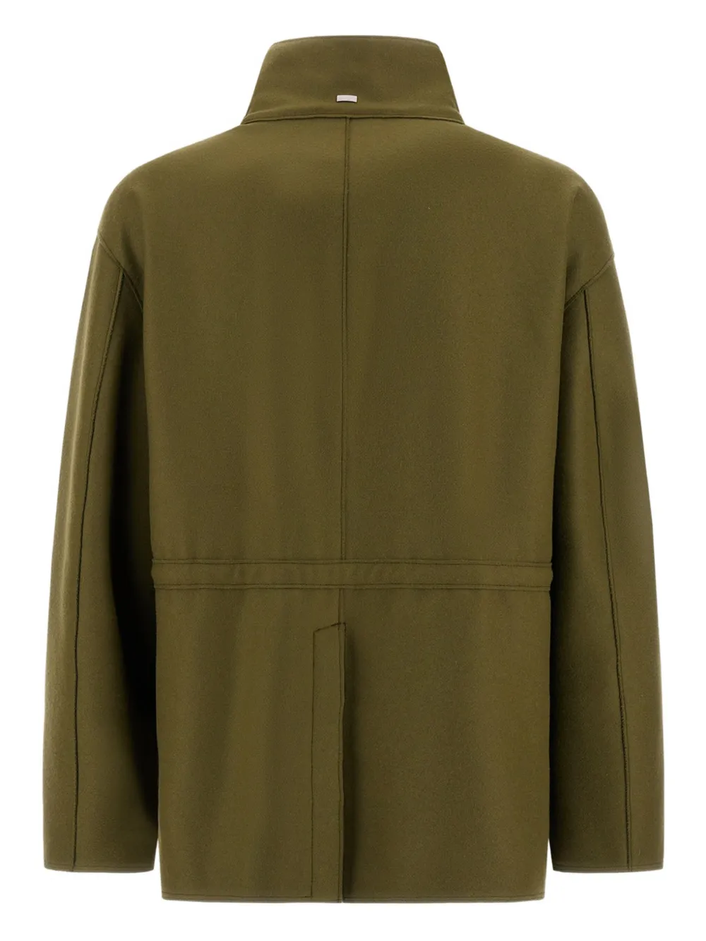 Herno Flap-pocket Jacket In Green