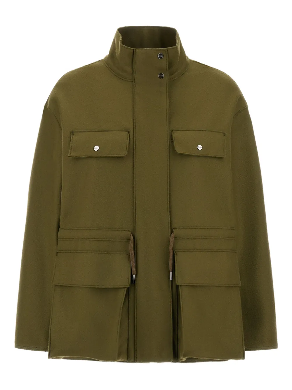 Herno flap-pocket jacket - Verde