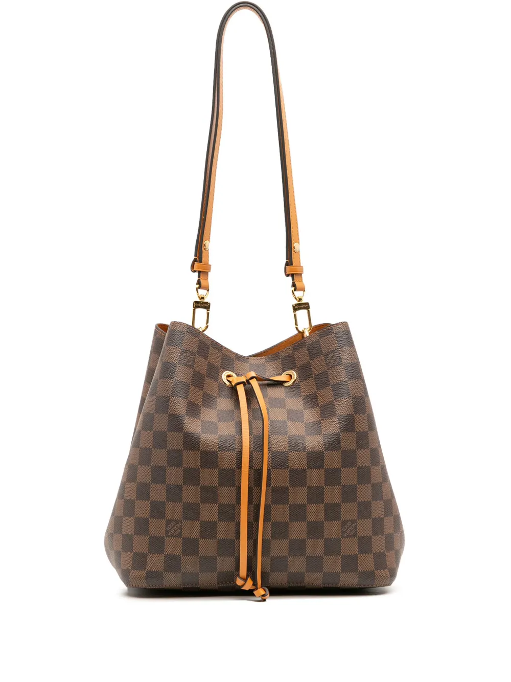 Louis Vuitton Pre-Owned 2000-2025 ダミエ エベヌ ネオノエ MM バケットバッグ - ブラウン Louis Vuitton Pre-Owned 2000-2025 ダミエ エベヌ ネオノエ MM バケットバッグ - ブラウン