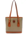 Celine Pre-Owned 1995 Macadam Coated Canvas tote bag - Brown