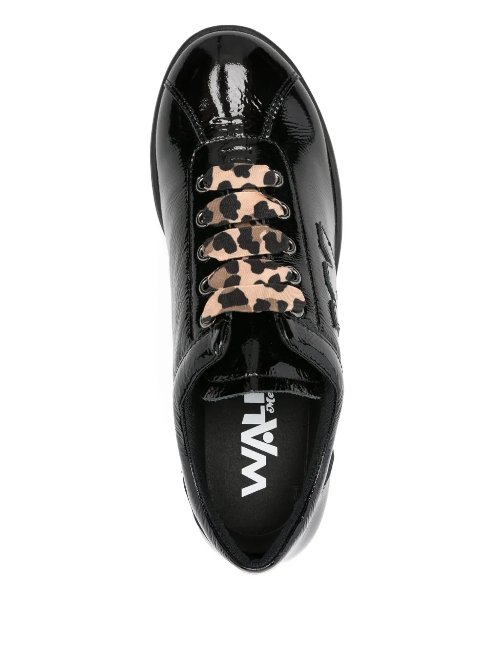 MELLUSO Sneakers met sleehak Zwart