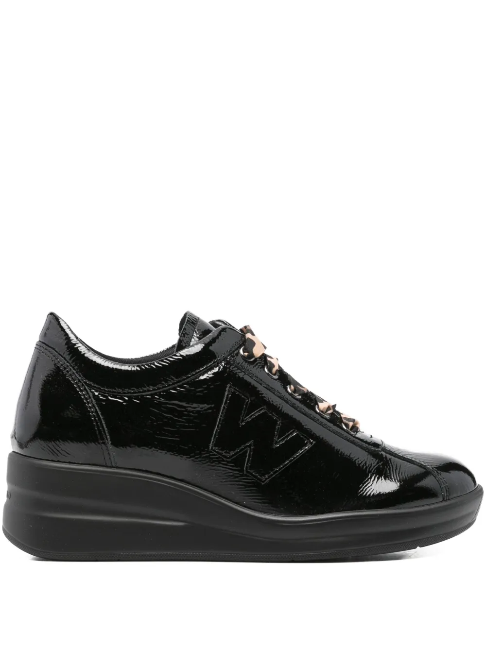 MELLUSO Sneakers met sleehak Zwart