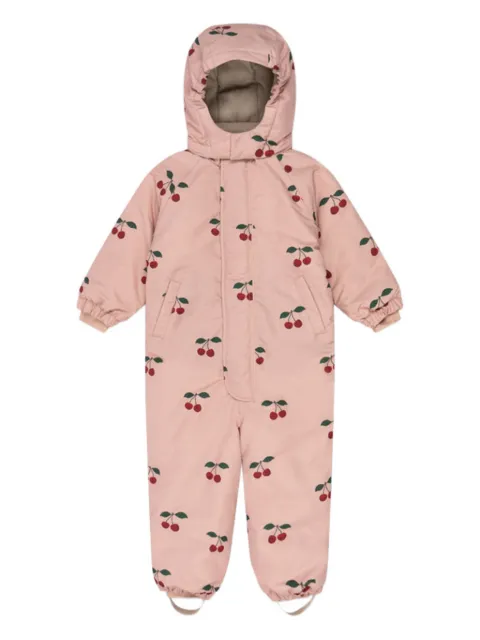 Konges Sløjd Award cherry hooded snowsuit