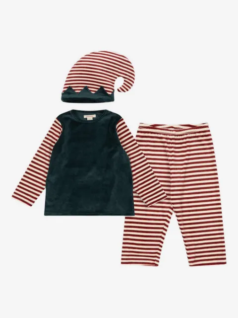Konges Sløjd striped baby girl set